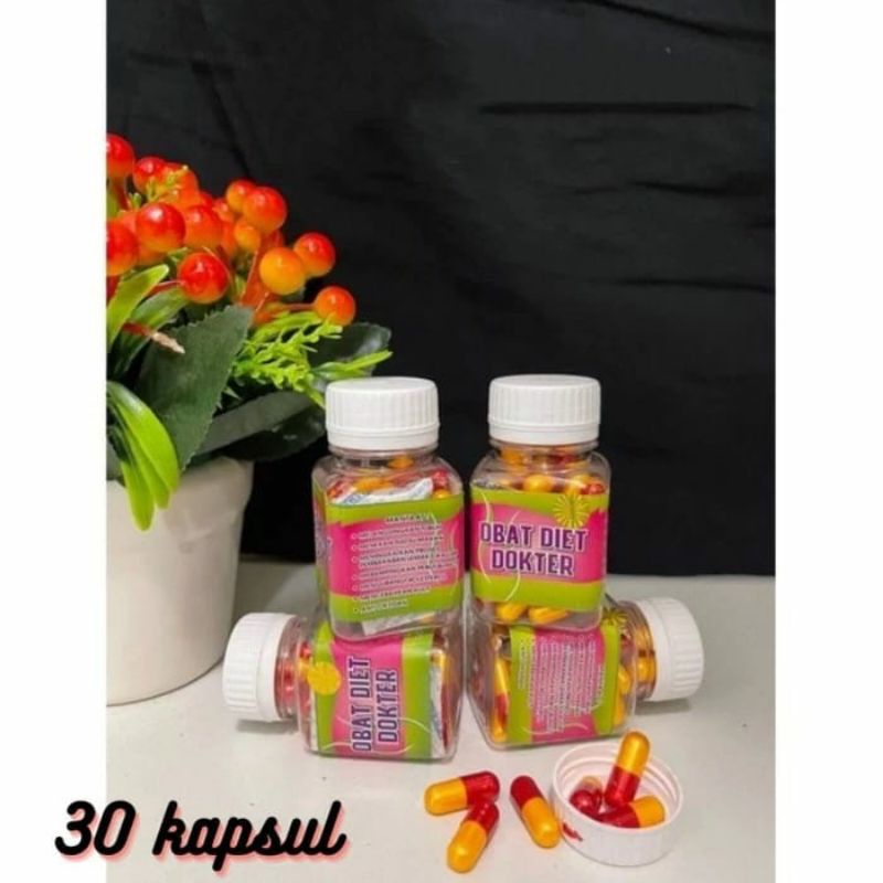 Jual OBAT DIET DOKTER KEMASAN BARU ORI 30 KAPSUL VIRAL DITIKTOK