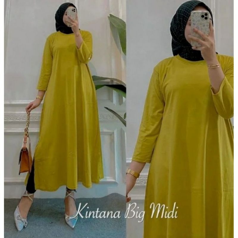 Kayla dress atasan wanita terbaru / atasan polos wanita /
