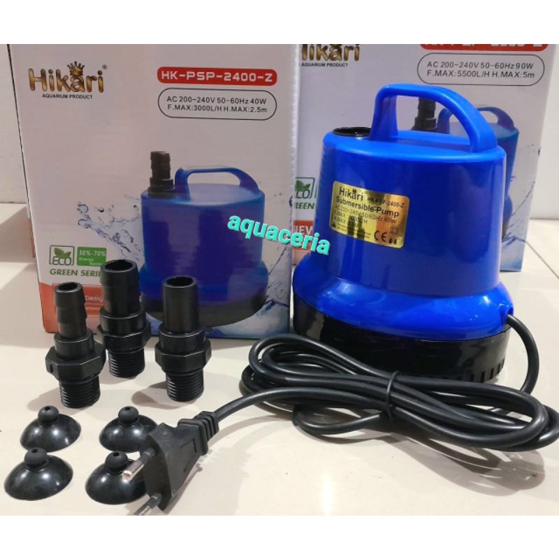 mesin pompa celup kolam aquarium air power head HIKARI PSP 2400Z TERMURAH