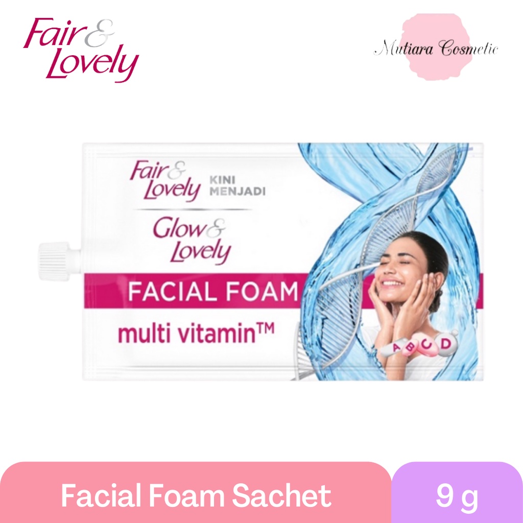 Jual Fair & Lovely Facial Foam Sachet 9g Shopee Indonesia
