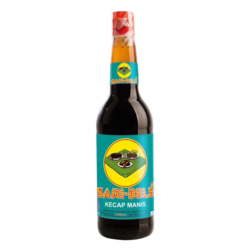 

Kecap Manis Cap Saridele Hijau 600ml