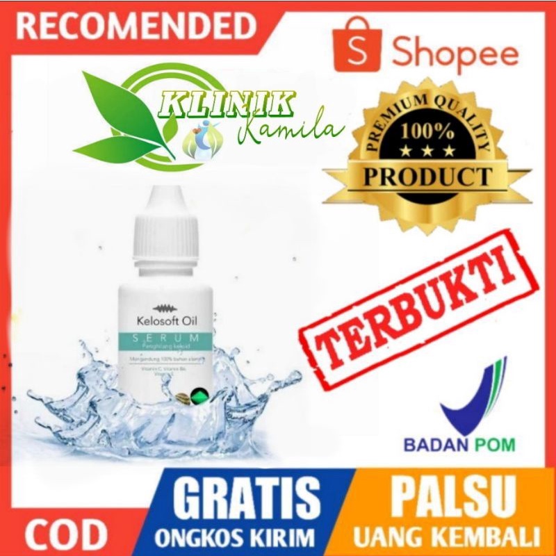 KELOSOFT OIL SERUM ASLI ORIGINAL PENGHILANG KELOID SECARA