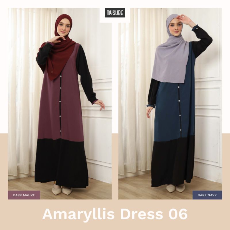 Gamis Syar'i Amaryllis  Dress 06 By Mysure