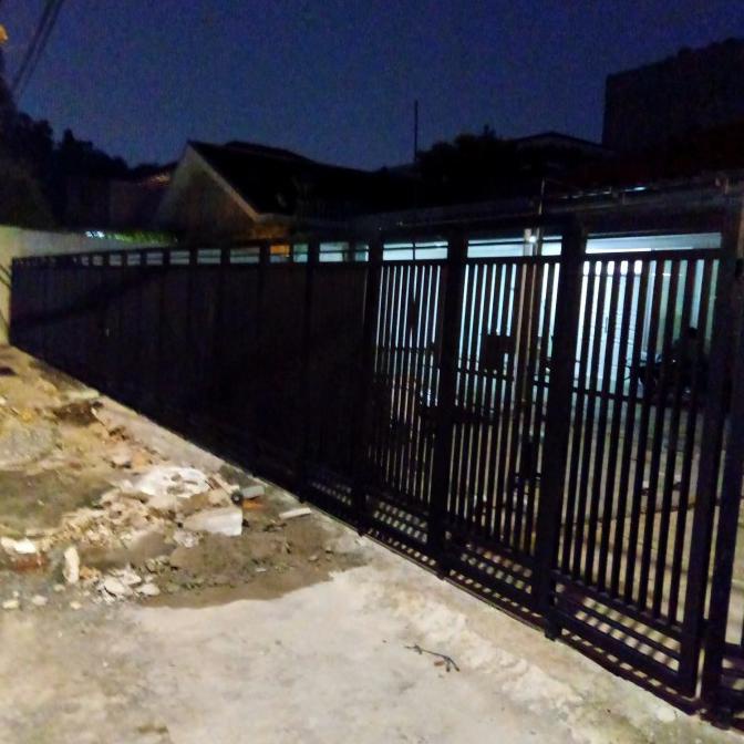 Pintu/Pagar Sliding Menikung
