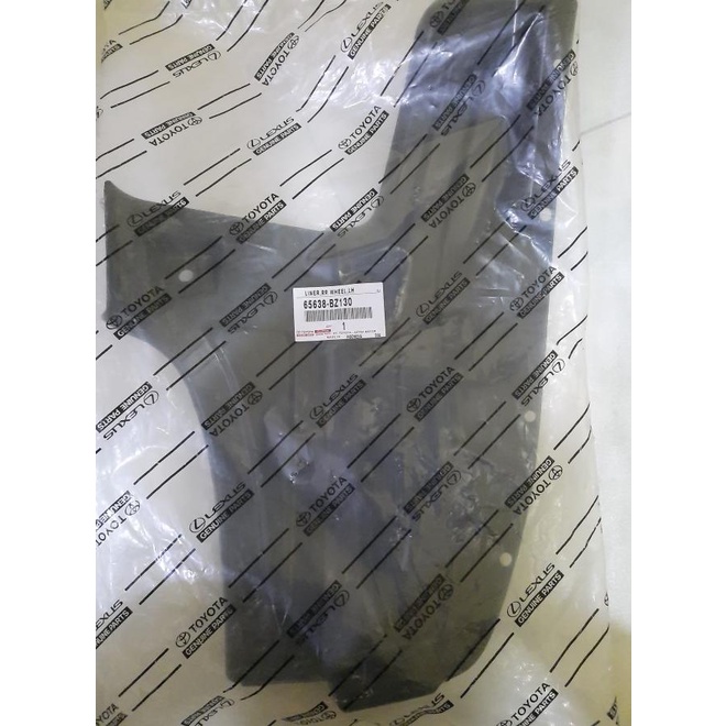 Liner Fender / Spakbor Belakang Rush Terios 2011 2012 2013 2014 2015