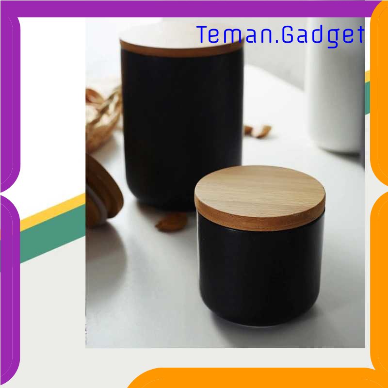TG - DPR KAKOMILA Toples Keramik Tempat Biji Kopi Bumbu Dapur - CF-047