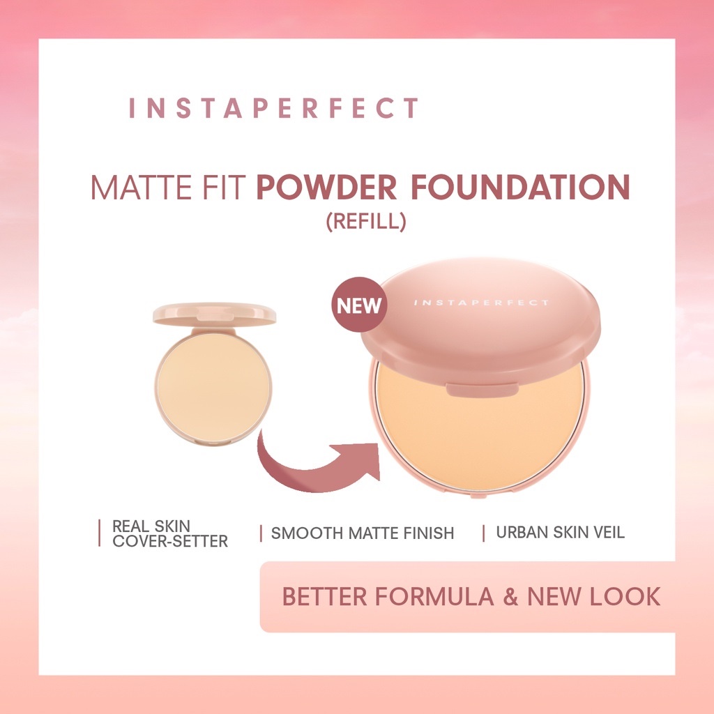WARDAH Instaperfect MATTE FIT Powder Foundation | Powder Foundation BY AILIN