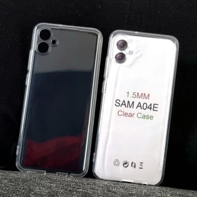 Slikon case samsung A04E | Slikon casing soft clear bening A04E