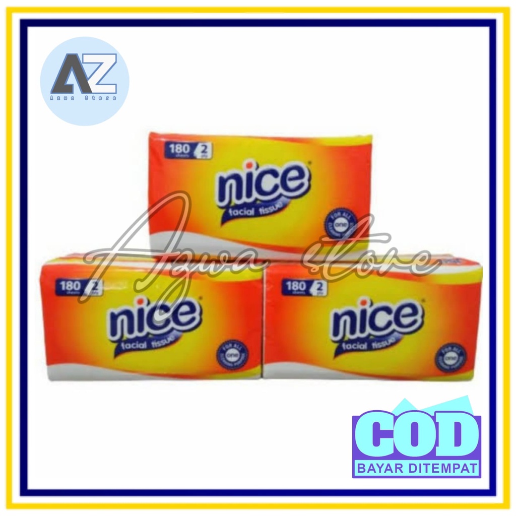 Tissue Facial/Tissue nice 180 sheets 2 ply