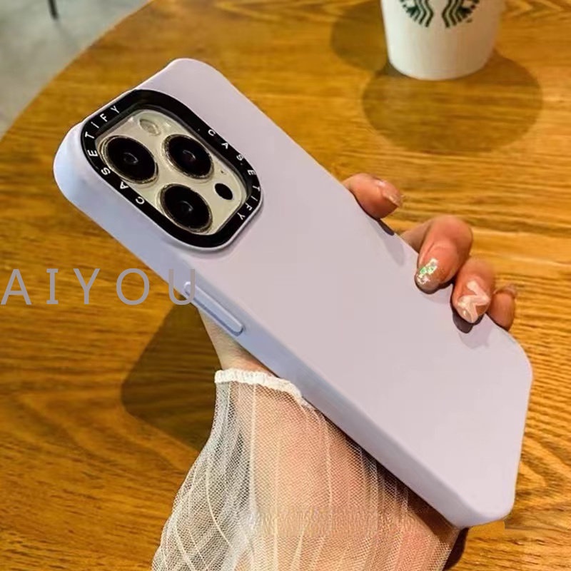 Soft Case Silikon Matte Shockproof Anti Jatuh Untuk iPhone 14 13 12 11 Pro MAX XR IX XS MAX 7Plus 8Plus