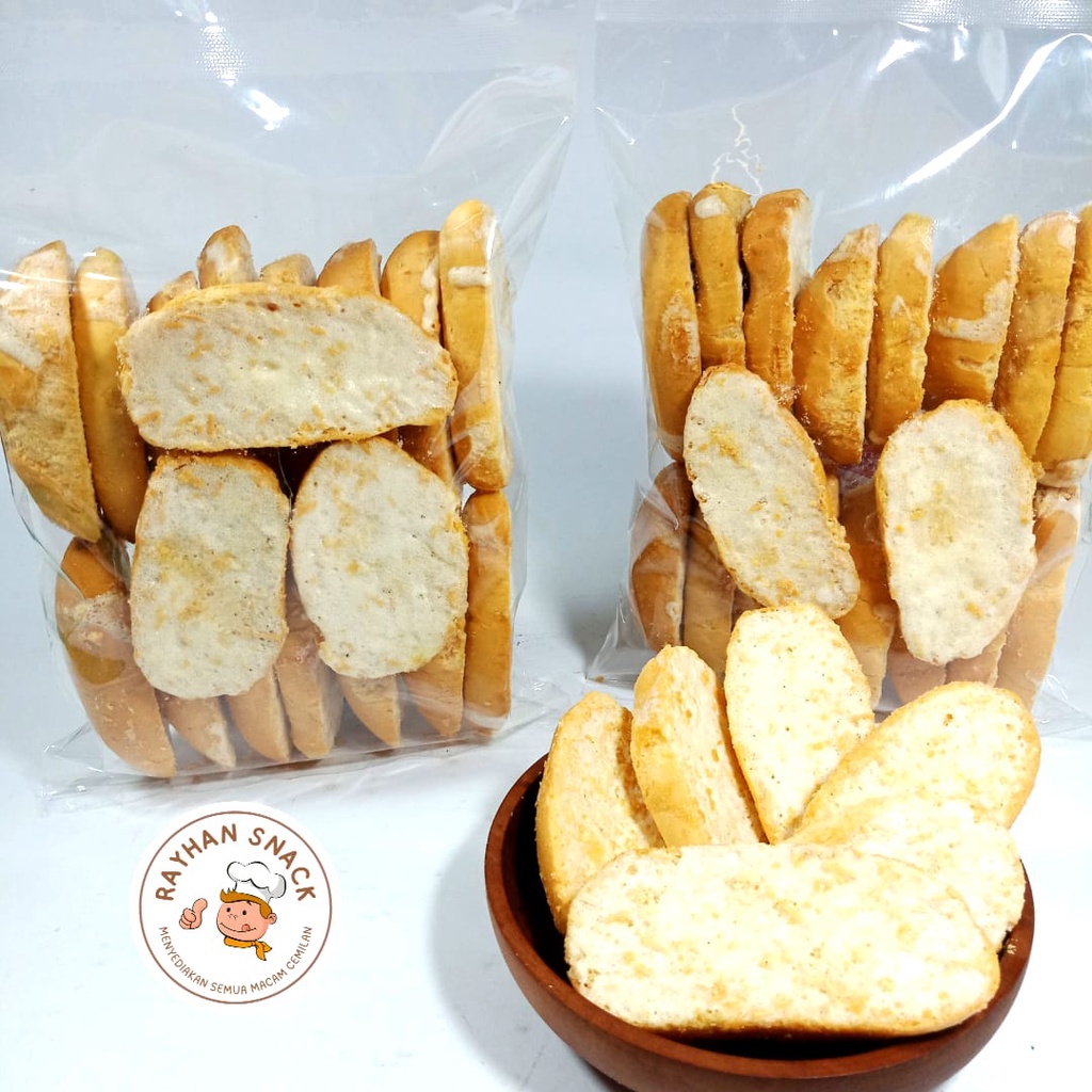 

Roti Kering Bagelen Bandung Butter Keju Crispy Manis Gurih 250 Gram