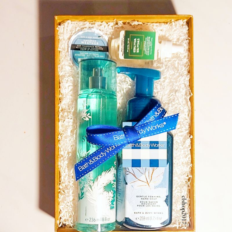 BBW SWEATER WEATHER GIFT SET PAKET BATH &amp; BODY WORKS