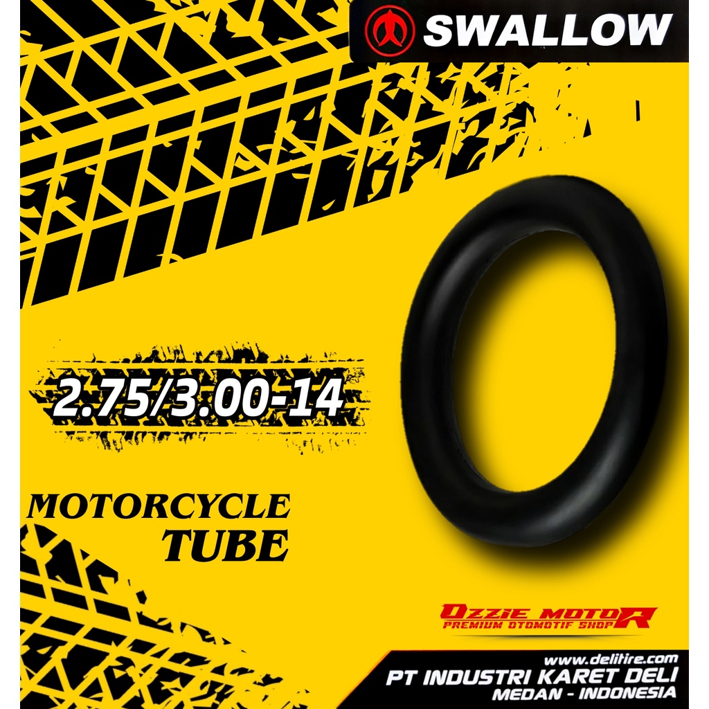 BAN DALAM SWALLOW MOTOR MATIC RING 12,13 &amp; 14 UKURAN 3.00-12 | 3.50-12 | 120/70-12 | 130/70-12 | 4.00-12 | 130/60-13 | 140/60-13 | 50/90/100-14 | 60/90/100-14 | 2.50/2.75-14 | 2.75/3.00-14 | 3.50/4.00-14