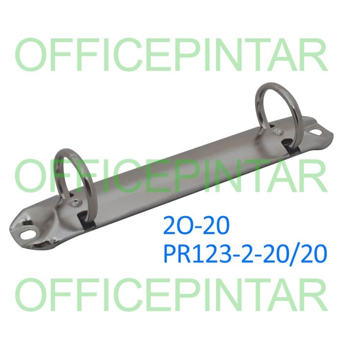 

[OFFICE] RING MEKANIK BINDER 2 LUBANG O DIAMETER 2CM 2O-20 PR123-2-20/20