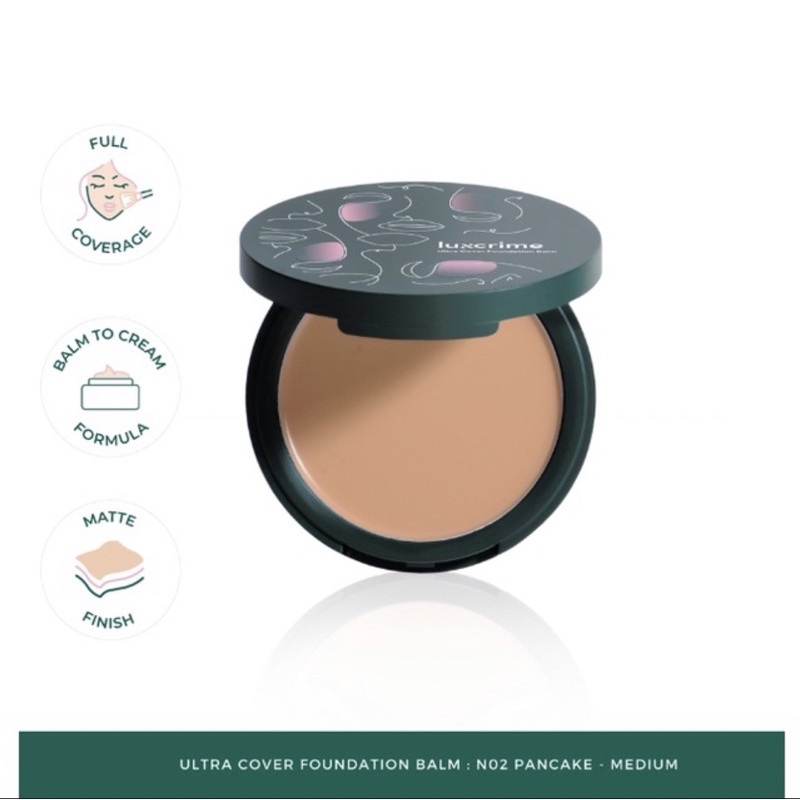 Luxcrime Ultra Cover Foundation Balm 10Gr