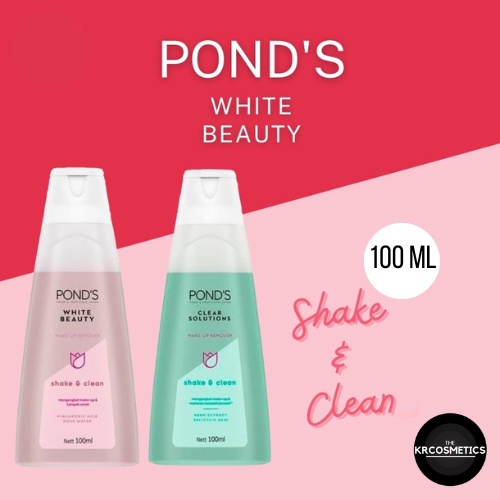 POND'S shake and clean ponds make up remover 100 ml