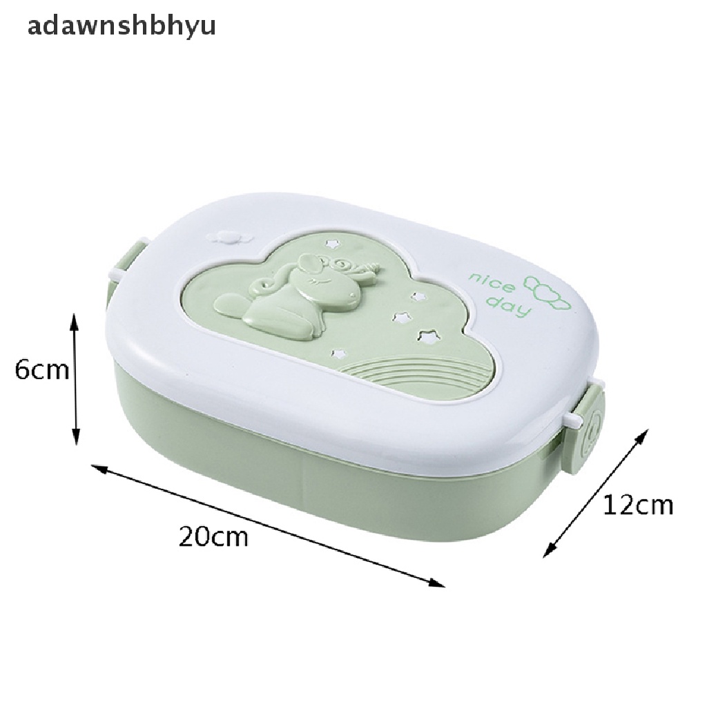 Adawnshbhyu Kotak Makan Anak Portable Dengan Kompartemen Food Container Piknik Bento Food Box ID