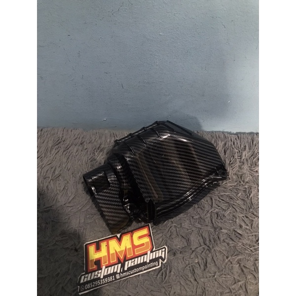 Tutup Filter Vario 110 Karbu dan Vario 110 Techno karbu full carbon ori honda