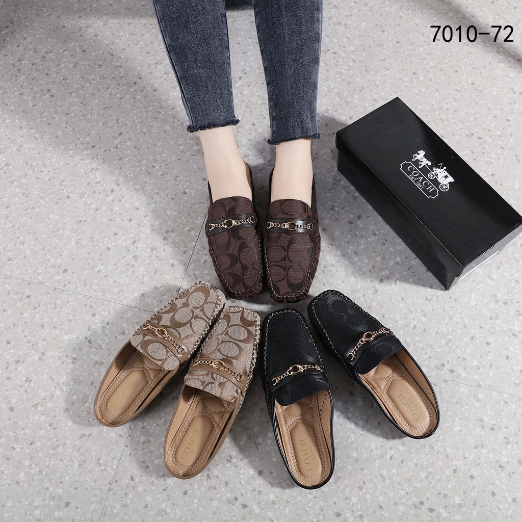 COA Canvas Flat Mules #7010-72