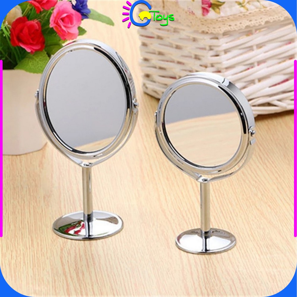 Jual Cr K87 Kaca Cermin Makeup Meja Standing Mirror Cermin 2 Sisi Kaca Rias Make Up Putar 9650