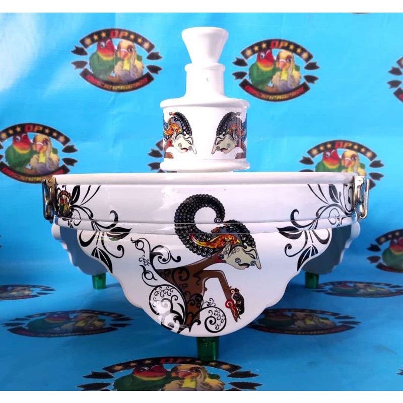 TEBOK PVC LB KK BULAT//TEBOK PVC LOVEBIRD//TEBOK SANGKAR KAPSUL LOVEBIRD PVC//TEBOK PVC MOTIF ARJUNA