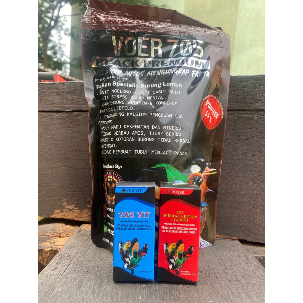 BUNDLING 705 VIT, PAKET BUNDLING 1 705 SE + 1 705 VIT, BONUS 1 VOER 705 BLACK NEW SIZE 705 SE + 1 70