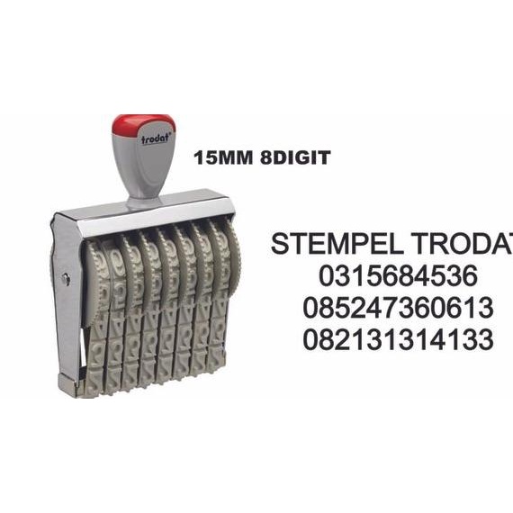 

Terlaris stempel angka stempel trodat 15158 Termurah