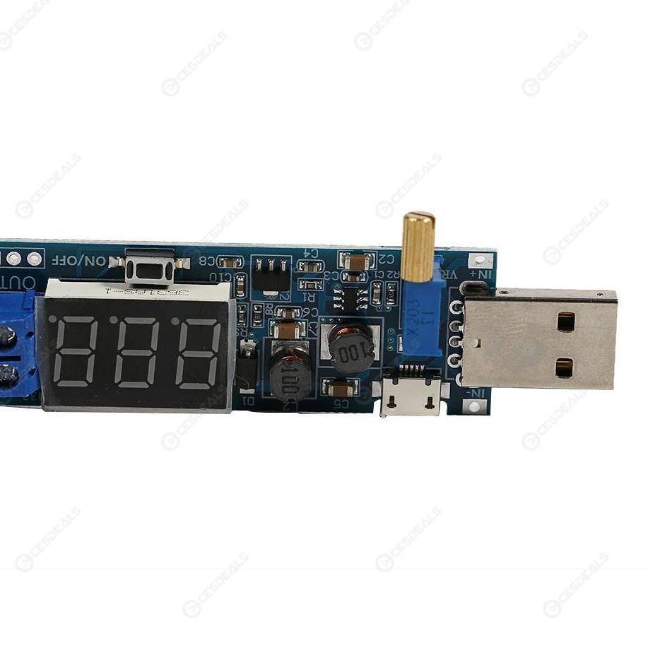 Update Spesial Modul USB Boost Converter Step-Up Power Supply DC-DC 5V to 3.3V 9V 12V 24V Max 3W