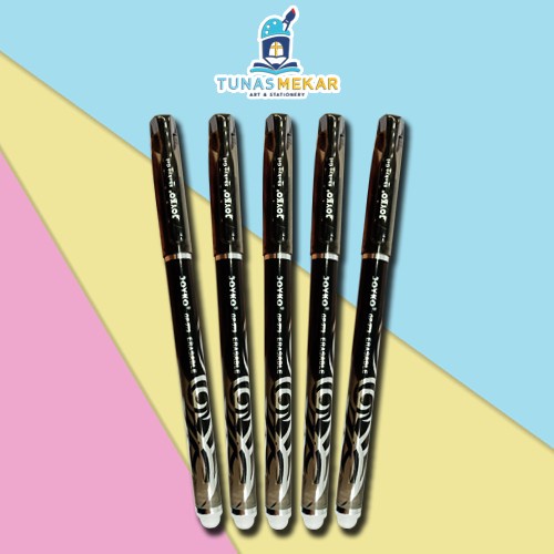 

Erasable Gel Pen Pulpen Pena Bisa Dihapus Joyko GP-279 Shokyo 0.5 mm