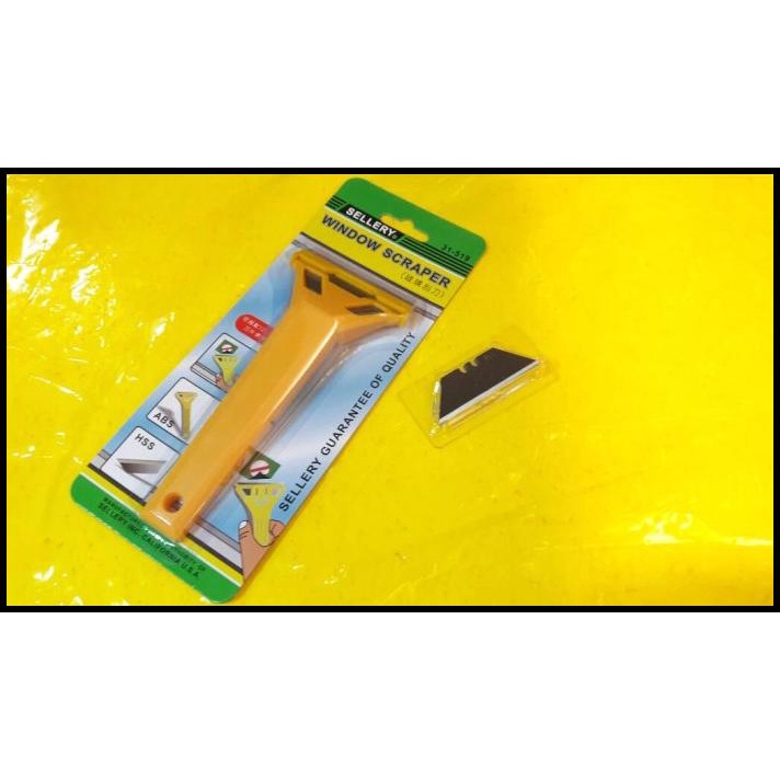 

Window Scraper ( + ) Isi / Mata Pisau 5 Pcs .