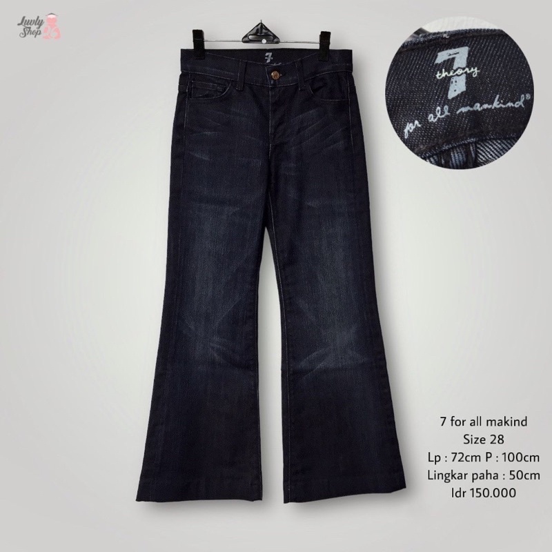 7 for all mankind celana cutbray jeans