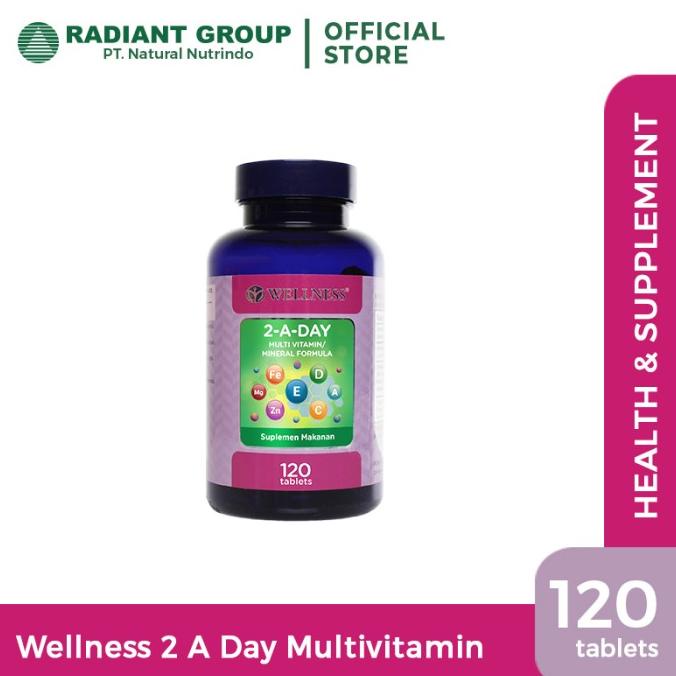Wellness Multivitamin/Mineral 2-A-Day ( 120 )
