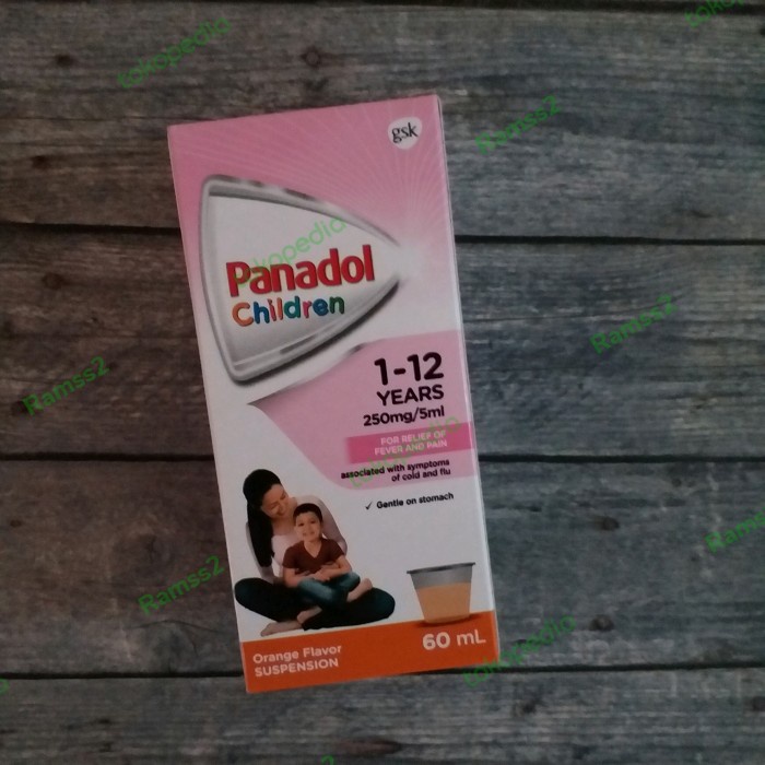 Panadol Syrup Child Paracetamol Sirup Anak Singapore