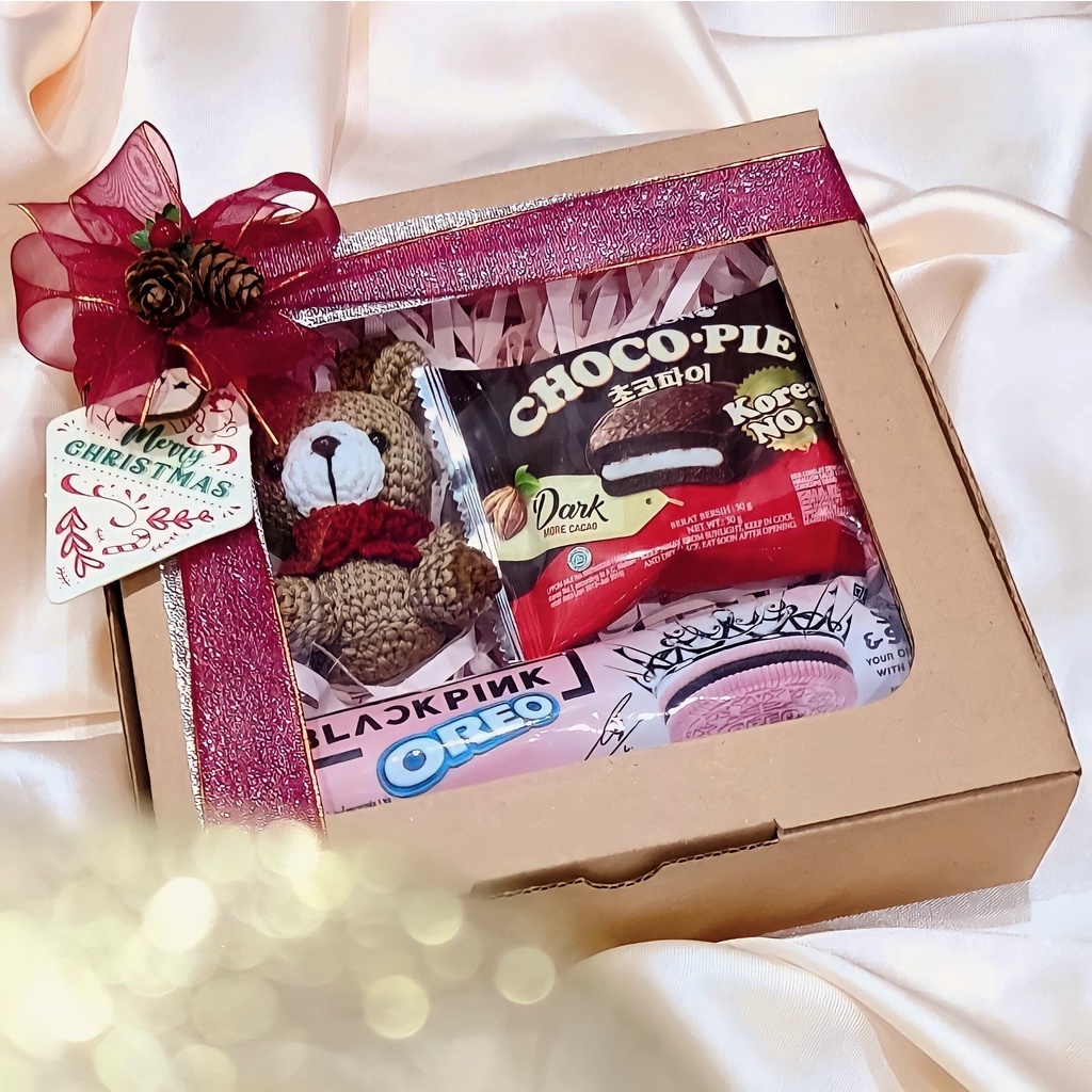 

CHRISTMAS HAMPERS/HAMPERS NATAL/CHRISTMAS GIFT/CHRISTMAS BOX MAROON