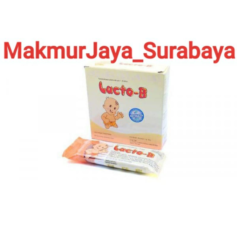 Lacto-B Sachet Probiotik untuk membantu memelihara dan mengobati masalah pencernaan pada anak