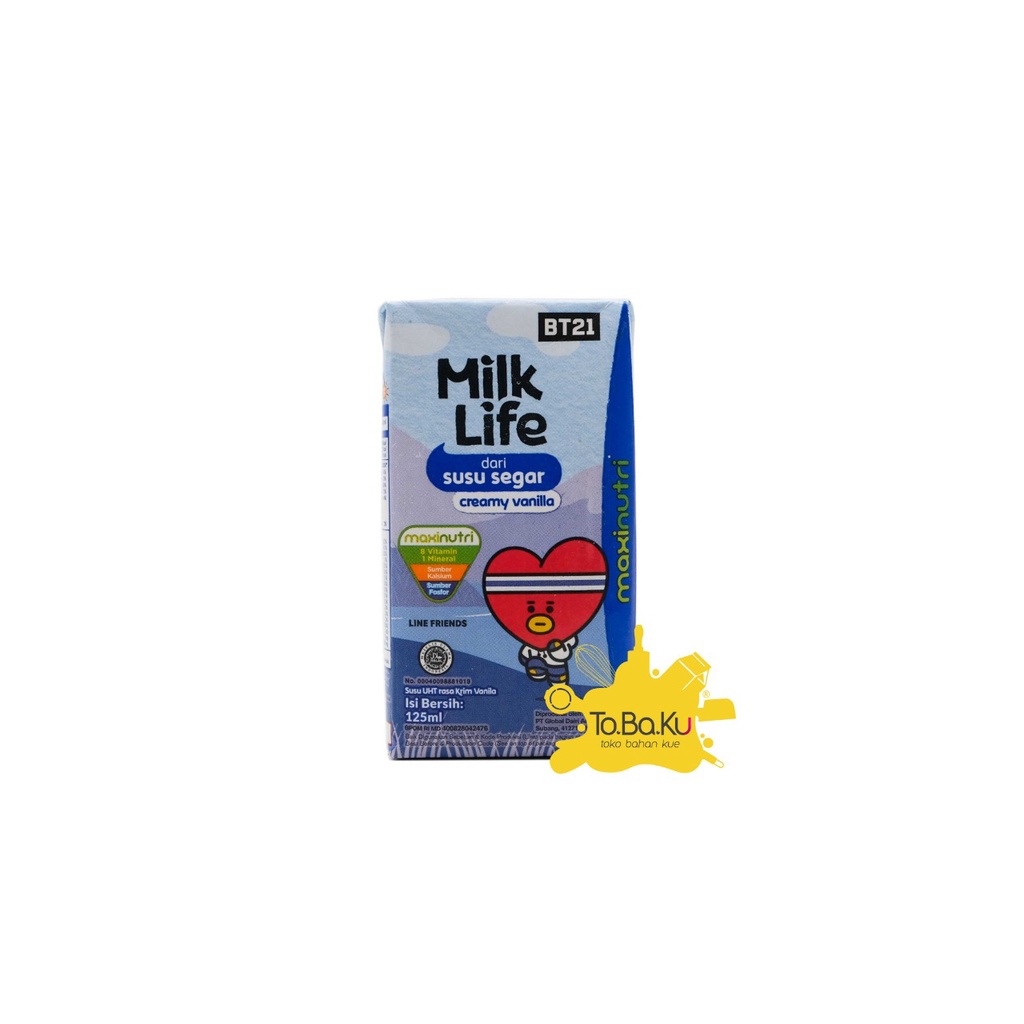 

Milk Life UHT kemasan 125ml