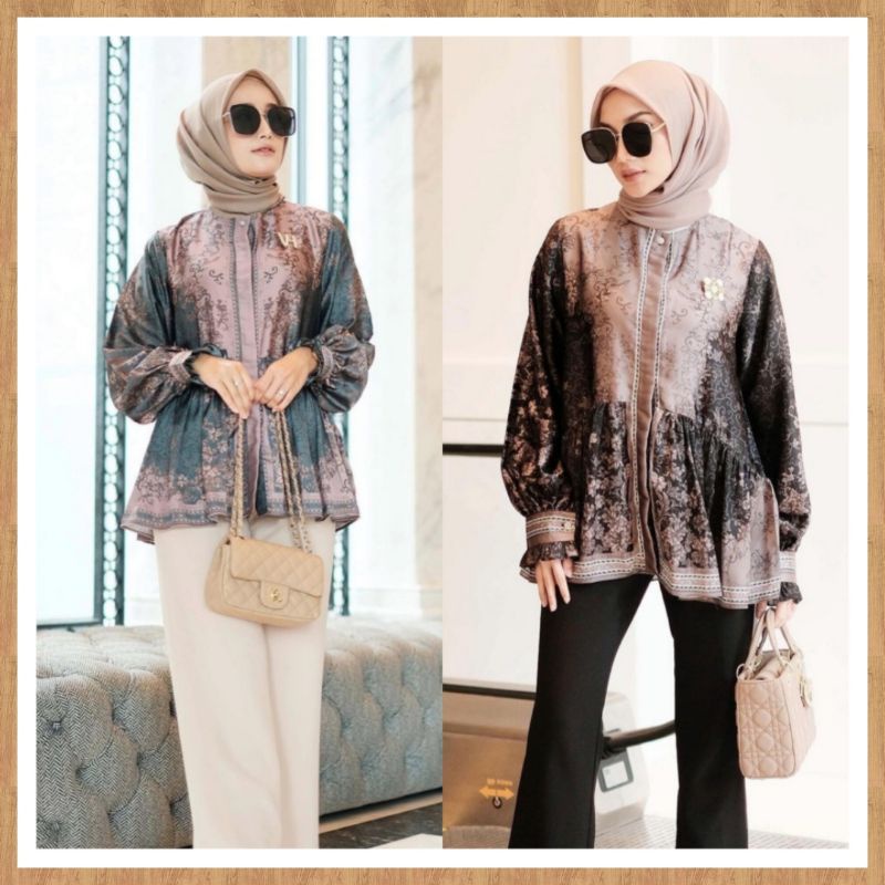 Tudejul Charm Blouse Vanillahijab