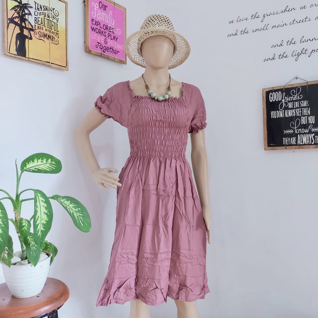 DRESS AYUNA REMPEL POLOS