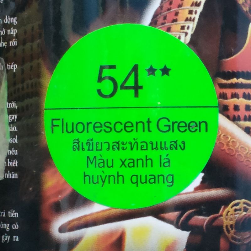 Pilok Pilox Cat Samurai Fluorescent Green Stabilo Hijau 54 400Ml Cat Semprot Samurai Paint Kurobushi Aerosol 400 ml