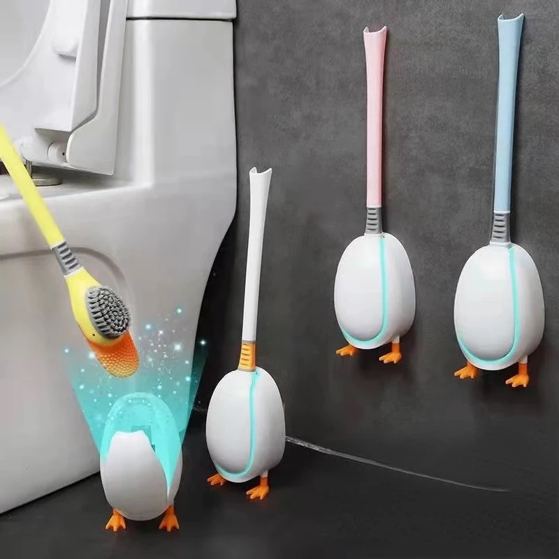 Sikat Toilet Bebek Toilet Brush Pembersih Closet Silicon