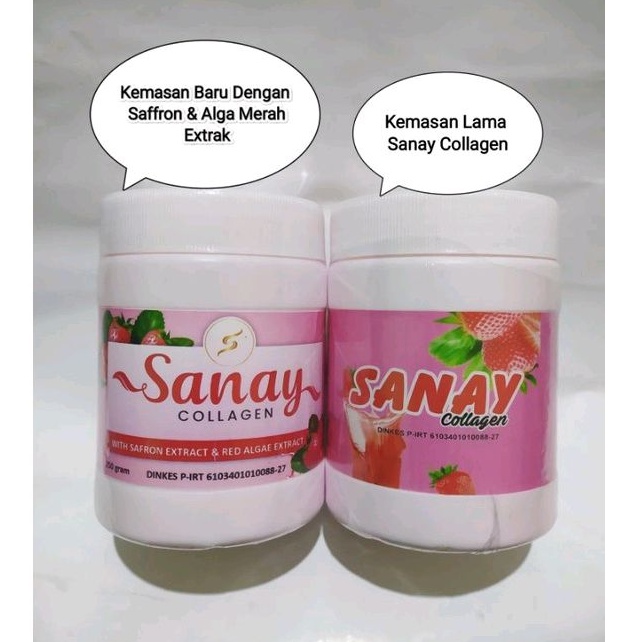 SANAY MARINE COLLAGEN ORIGINAL 250GRAM/SUPLEMEN KESEHATAN KULIT