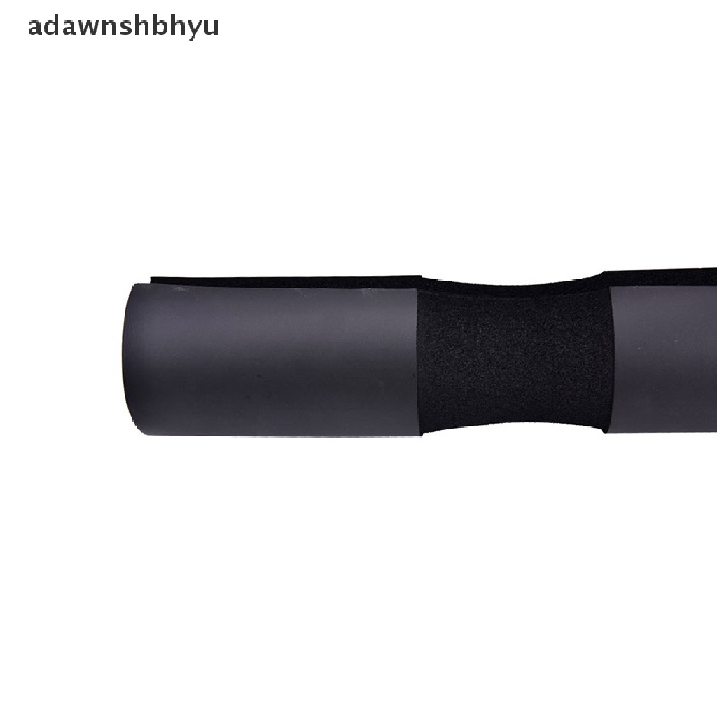 Adawnshbhyu NEW Barbell Pad Gel Mendukung Squat Bar Weight Lifg Neck Protect Pull Up Black ID