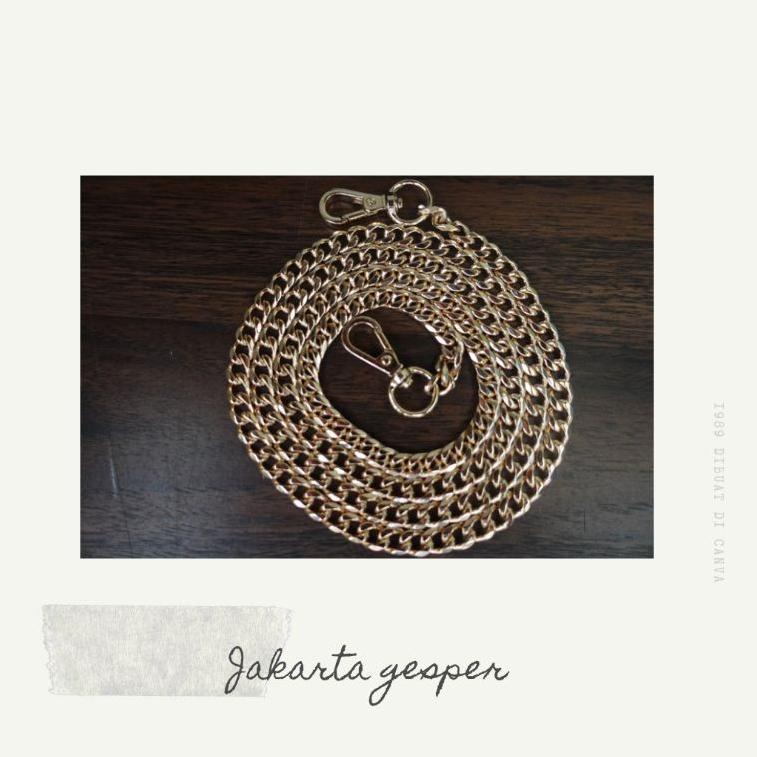 [Art. 2103B] SET RANTAI GOLD AKSESORIS TAS WANITA