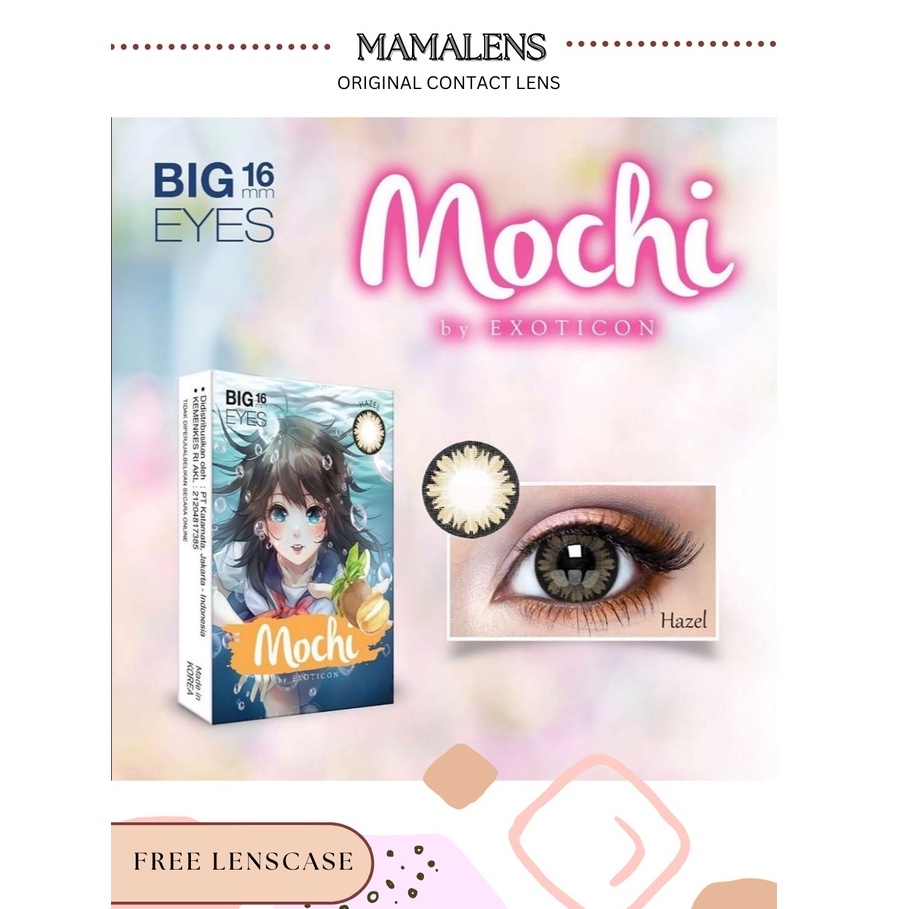 SOFTLENS X2 MOCHI MINUS -3.25 s/d -6.00 | FREE LENSCASE - MAMALENS