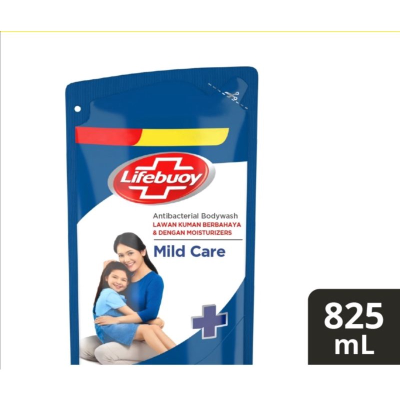 Jual Lifebuoy body wash mild care 825ml Shopee Indonesia