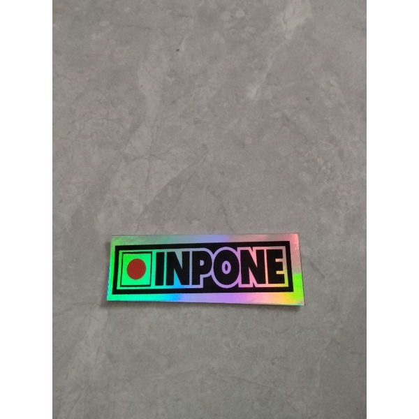 

Sticker inpone hologram stiker inpone bahan orajet hologram