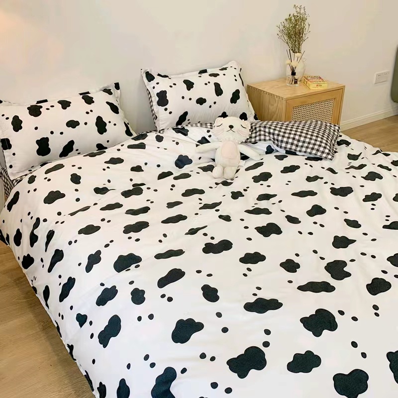 Selimut Katun Halus BedCover  Aesthetic Termurah Seprei Polyester Premium Sarung Bedcover Size 180x200CM Bahan Halus Premium Worldhome66