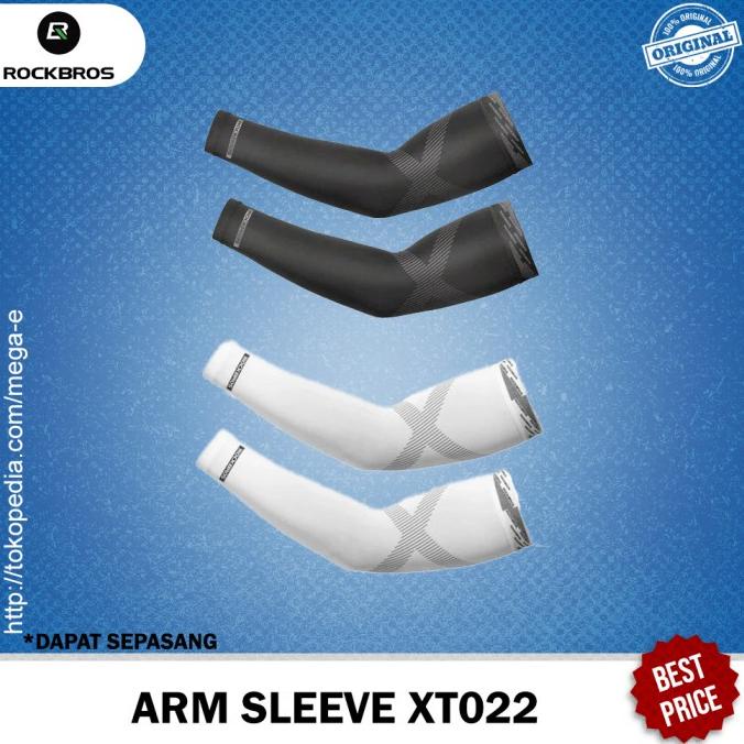 TERBARU Arm Sleeve Manset Rockbros XT022 Kaos Lengan Lari Pelindung Sinar UV