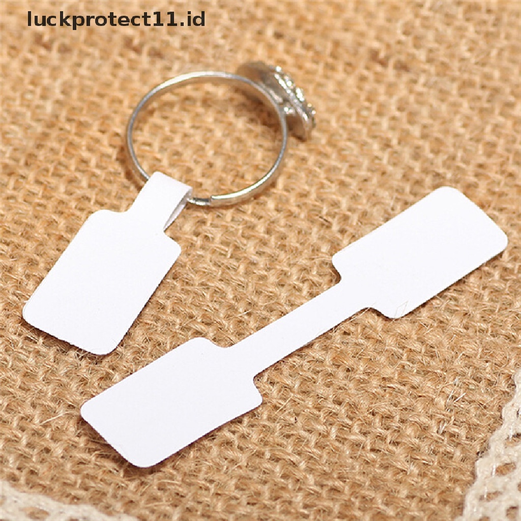 /Fashion Hot// Fashion// 100PCS/bag Kosong Perekat Stiker Cincin Kalung Display Perhiasan Label Harga Tag.