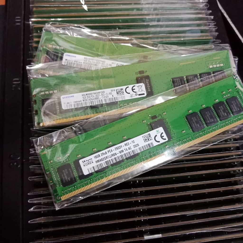 memory ram server 16gb DDR4 ecc Rdimm pc4-2933Y reg for server xeon khusus buat server xeon